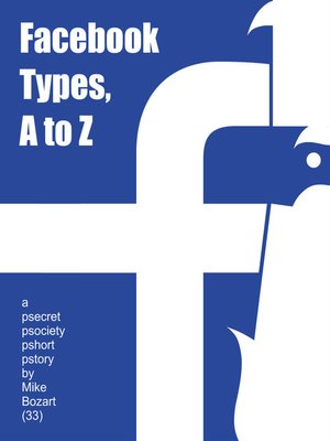 cover image of Facebook Types, a to Z